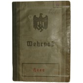 Wehrpaß, WW1 Gebirgsjäger veteran Wannenmacher. Tjänstgöring